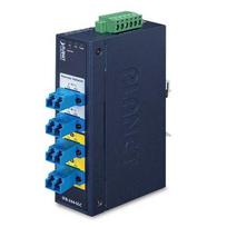Planet Industrial 2-channel Optical Fiber Bypass Switch w/ 4x
