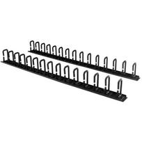 StarTech.com D-RING HOOK CABLE PANEL - 6FT. Vertical Cable Organizer with
