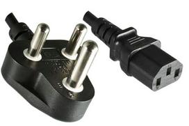 MicroConnect Power cord South Africa Type  M - C13, black, Big Plug,