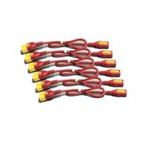 APC AP8706S-WWX340 power cable  Red 1.83 m C13 coupler C14