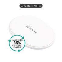 eSTUFF INFINITE (GRS) Wireless  Charger Pad 15W. White