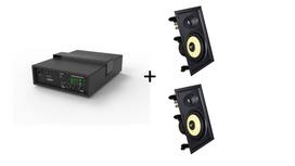 Vivolink Audiopack Subwoofer + 2 x Pro  In-Wall Speakers