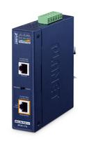 Planet IP30, Industrial Single-Port  10Gbps 802.3bt PoE++ Injector