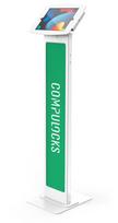 Compulocks iPad 10.2"" Space Enclosure  Brandable Floor Stand White