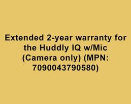 Huddly Ext. 2-yr warr. Huddly IQ  w/Mic  (Camera only)