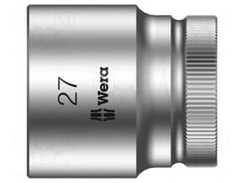 Socket: 6-angles | socket spanner | HEX 27mm | 1/2" | Zyklop
