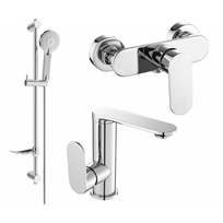 Mexen Milo DF40 dušo rinkinys, chromas - 713054DF40-00