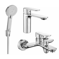 Mexen Milo R40 vonios rinkinys, chromas - 71303R40-00