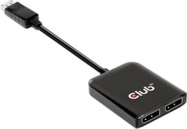 Club 3D Hub DisplayPort™ 1.4 to DisplayPort™ + HDMI™ 4K60Hz CSV-7220 | CSV-7220 | 8719214471972