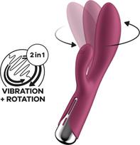 Masażer Satisfyer Satisfyer Spinning Rabbit 1 red | 4061504048727 | 4061504048727