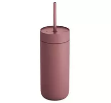 473 ml talpos „Carter Cold Tumbler Fellow“ termo puodelis, pastelinės rožinės spalvos