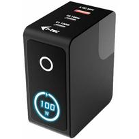 i-tec Charger 100W Intelligent Multiport USB 2xUSB-C 1xUSB-A LCD 150 cm | CHARGER-INTG100W | 8595611707995