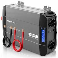 Qoltec Pure Sine Wave | 12V na 230V | 2000/4000W | 52691 | 5901878526911