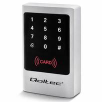 Qoltec Code lock MIMAS with RFID reader Code | Card | key fob | Doorbell button | IP68 | EM