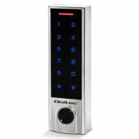 Qoltec Code lock TITAN with fingerprint reader | RFID | BT 4.0 |Code | Card | key fob | Doorbell| IP68 | EM