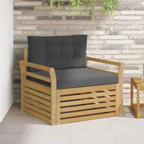 Lauko sofa Poliesteris Balta