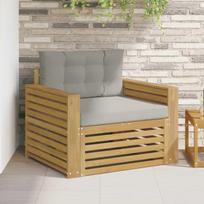 Lauko sofa Poliesteris Balta