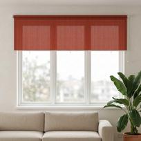 Lauko roletai 90% UV blokavimui Terakota 240 x 140 cm HDPE