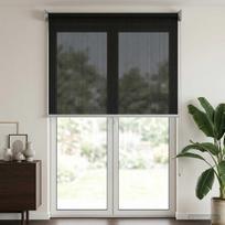 Lauko roletai 90% UV blokavimui Juoda 80 x 230 cm HDPE