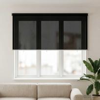 Lauko roletai 90% UV blokavimui Juoda 140 x 140 cm HDPE