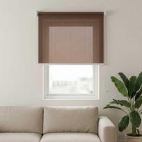 Lauko roletai 90% UV blokavimui Taupe 100 x 140 cm HDPE