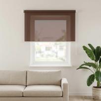 Lauko roletai 90% UV blokavimui Taupe 240 x 140 cm HDPE