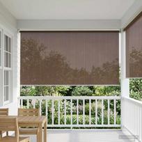 Lauko roletai 90% UV blokavimui Taupe 160 x 230 cm HDPE