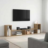 Televizoriaus spintelė 100 x 30 x 50 cm Artisano ąžuolo