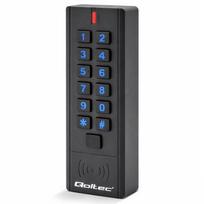Qoltec Code lock HYPERION with RFID reader | Code | Card | key fob | IP68 | EM