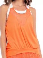 Marškinėliai moterims  - Oranžinė (XS)