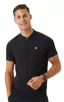 Polo marškinėliai vyrams  - Juoda (S)