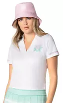 Polo marškinėliai moterims  - Balta (XS)