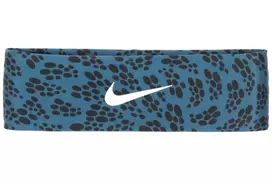 Apvija Nike Dri-Fit Fury Headband 3.0 Printed - Mėlyna