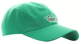 Teniso kepurė Lacoste SPORT Novak Djokovic Microfiber Cap - Žalia