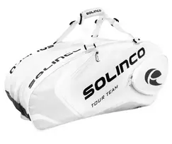 Teniso krepšys Solinco Racquet Bag 15 - Balta