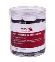 Viršutinės koto apvijos MSV Prespi Absorb Overgrip 24P - white - Balta