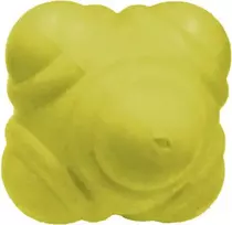 Treniruočių kamuoliukas Pro's Pro Reaction Ball Hard 10 cm - yellow - Geltona