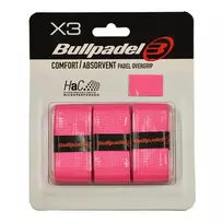 Viršutinės koto apvijos Bullpadel HaC Overgrip GB 1201 3P - Rožinė