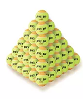 Teniso kamuoliukai pradedantiesiems Pro's Pro Soft Tennis Ball yellow/orange 60B