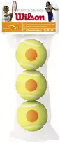 Teniso kamuoliukai pradedantiesiems Wilson Starter Orange - 3 vnt.