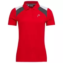 Polo marškinėliai moterims  - Raudona (L)