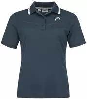 Polo marškinėliai moterims  - Mėlyna (M)