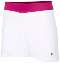 Teniso sijonas moterims  - Balta (XL)