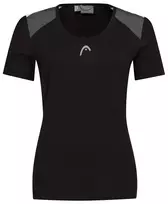 Marškinėliai moterims  - Juoda (XL)