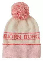 Czapka zimowa Björn Borg Borg Pom - Rožinė