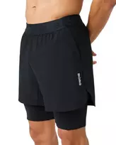 Teniso šortai vyrams  - Juoda (XL)