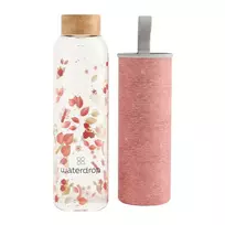 Bidon Waterdrop Glass Bottle (600ml) - flair