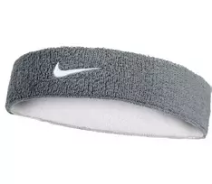 Galvos apvija Nike Swoosh Reversible Headband - cool grey/white - Pilka
