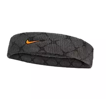 Galvos apvija Nike Swoosh Headband - anthracite/black/total orange - Pilka