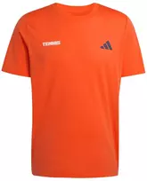 Teniso marškinėliai vyrams  - Oranžinė (XL)